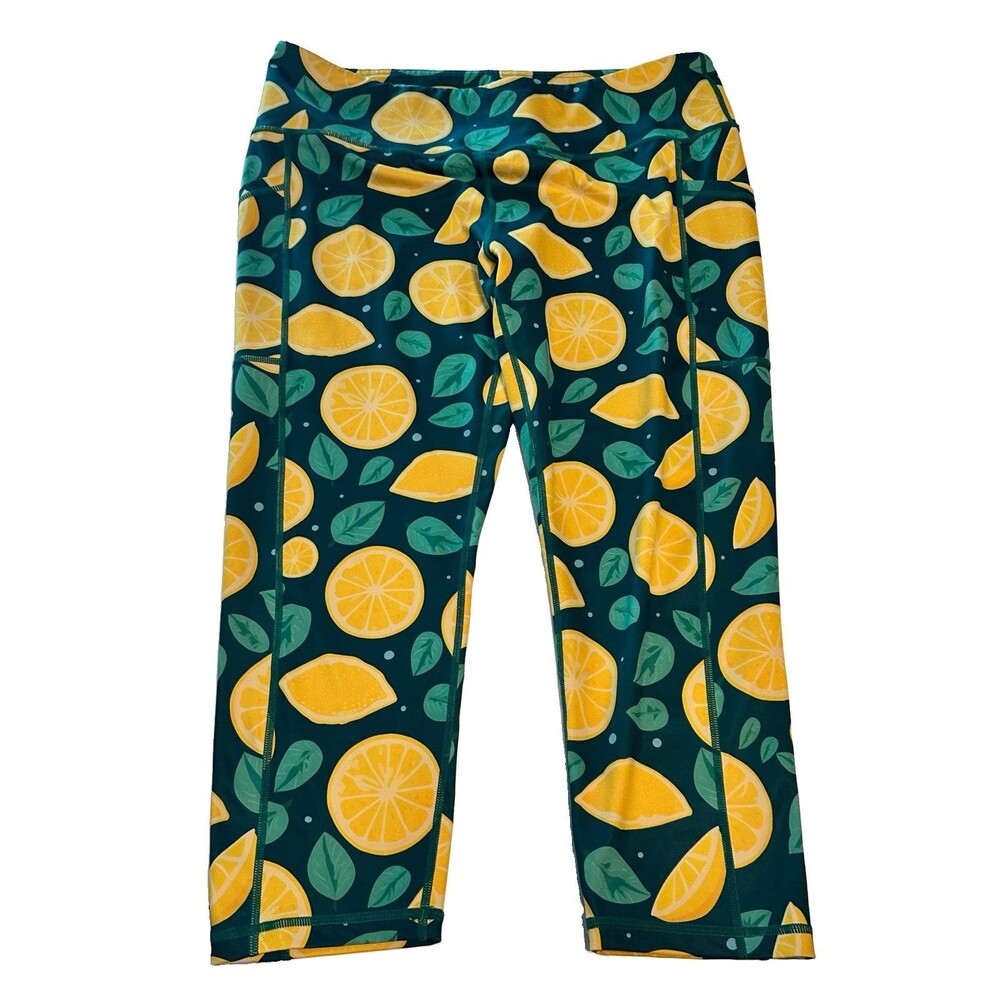 Constantly Varied Gear CVG XXL Crossfit CAPRI Legging Lemon